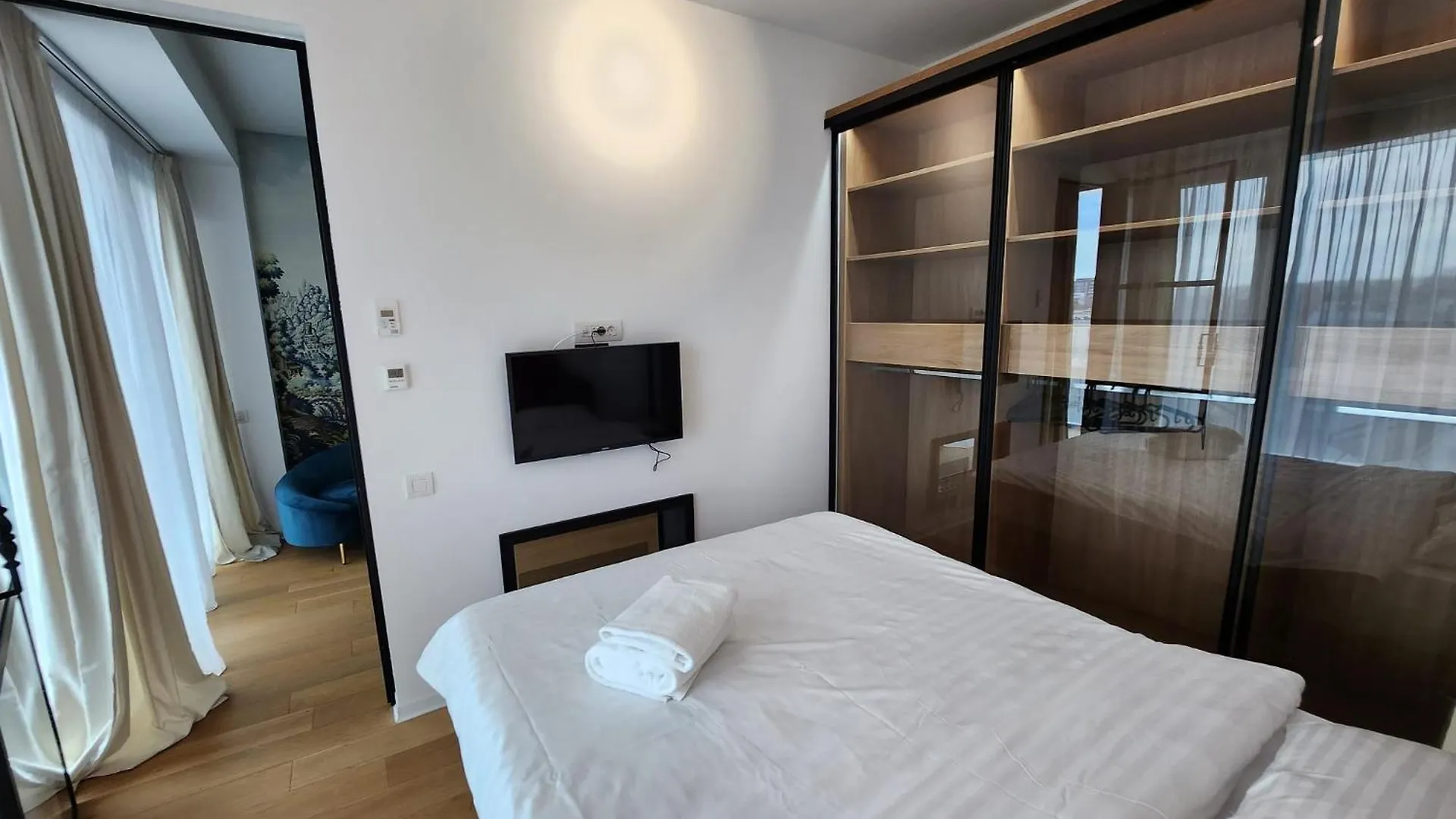 Unique One Apartments In Floreasca With Terrassa Area Bucarest Romania